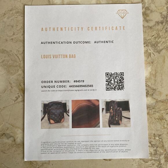 Vintage LOUIS VUITTON Monogram Amazone Shoulder Cross Body Bag - Picture 16 of 16